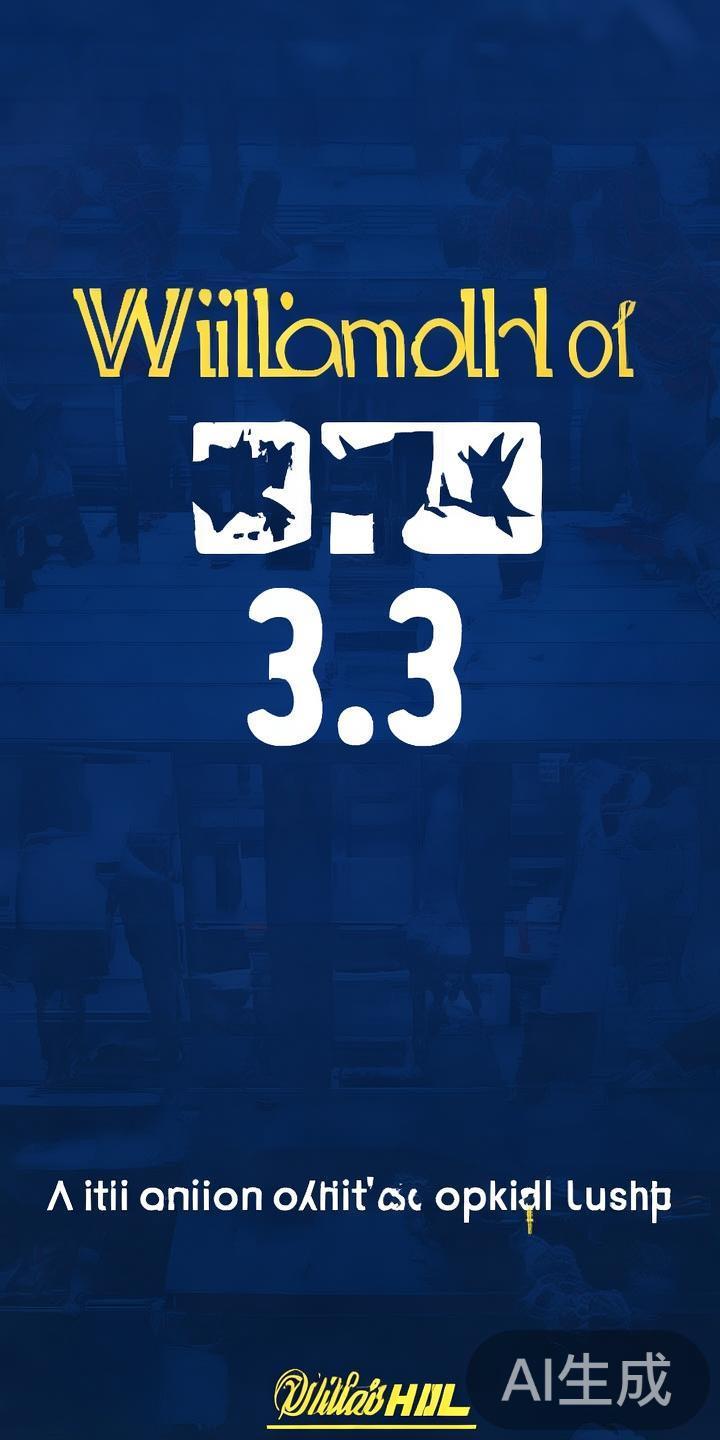 威廉希尔初盘3.3：深度解析与专业投注策略指南