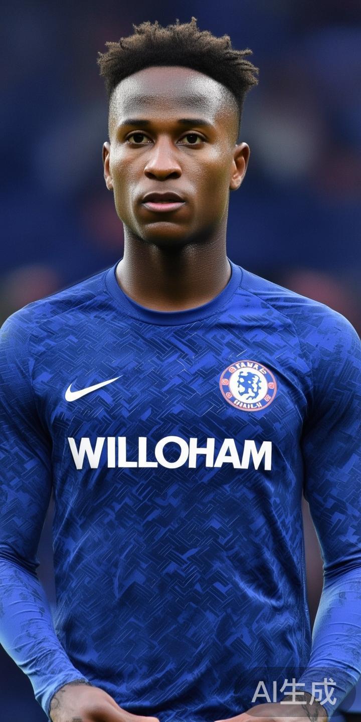 切尔西官方宣布威廉希尔正式加盟，开启崭新足球征程